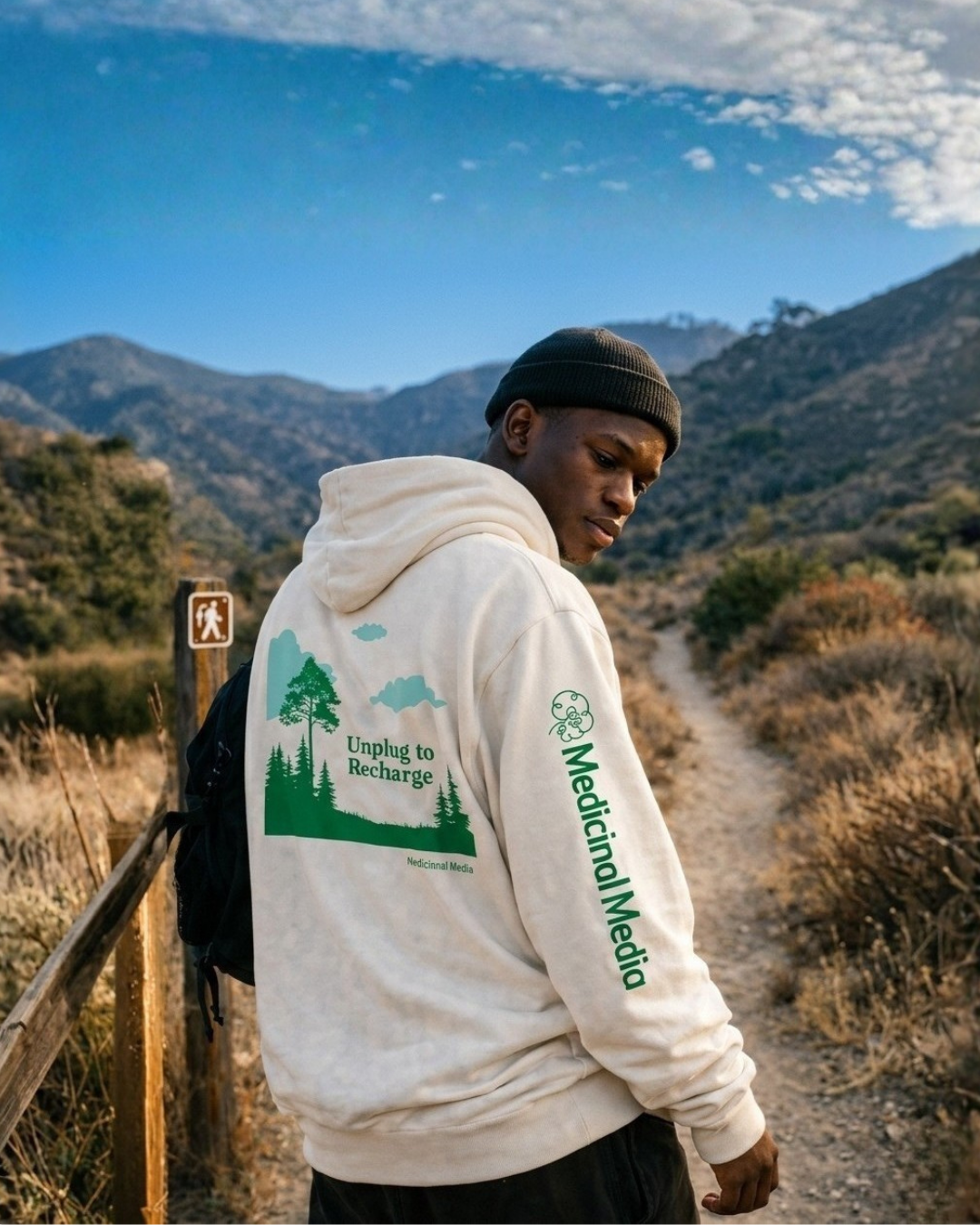 Unplug to Recharge Hoodie