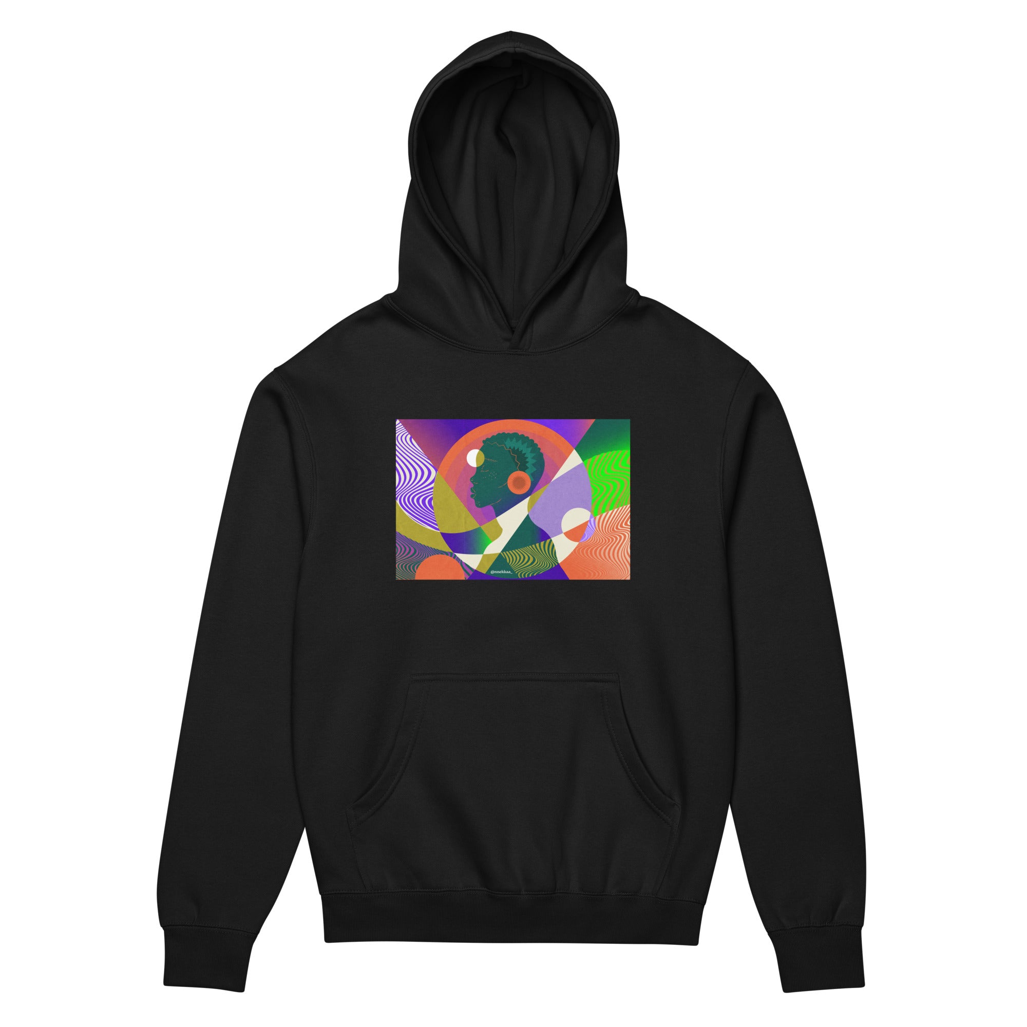"Shape of Sound" - box hoodie