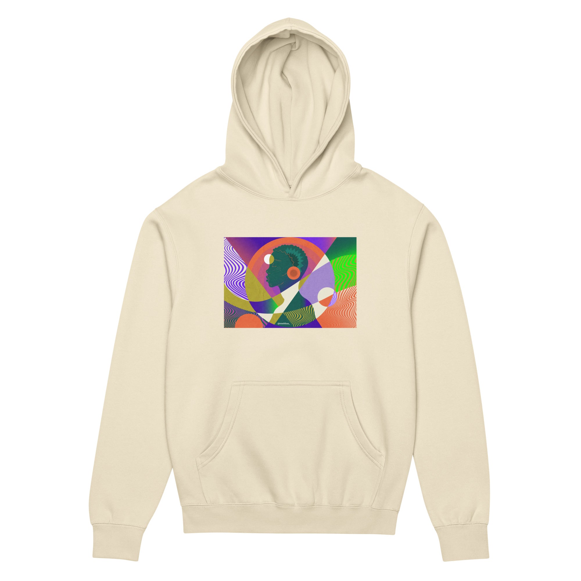 "Shape of Sound" - box hoodie