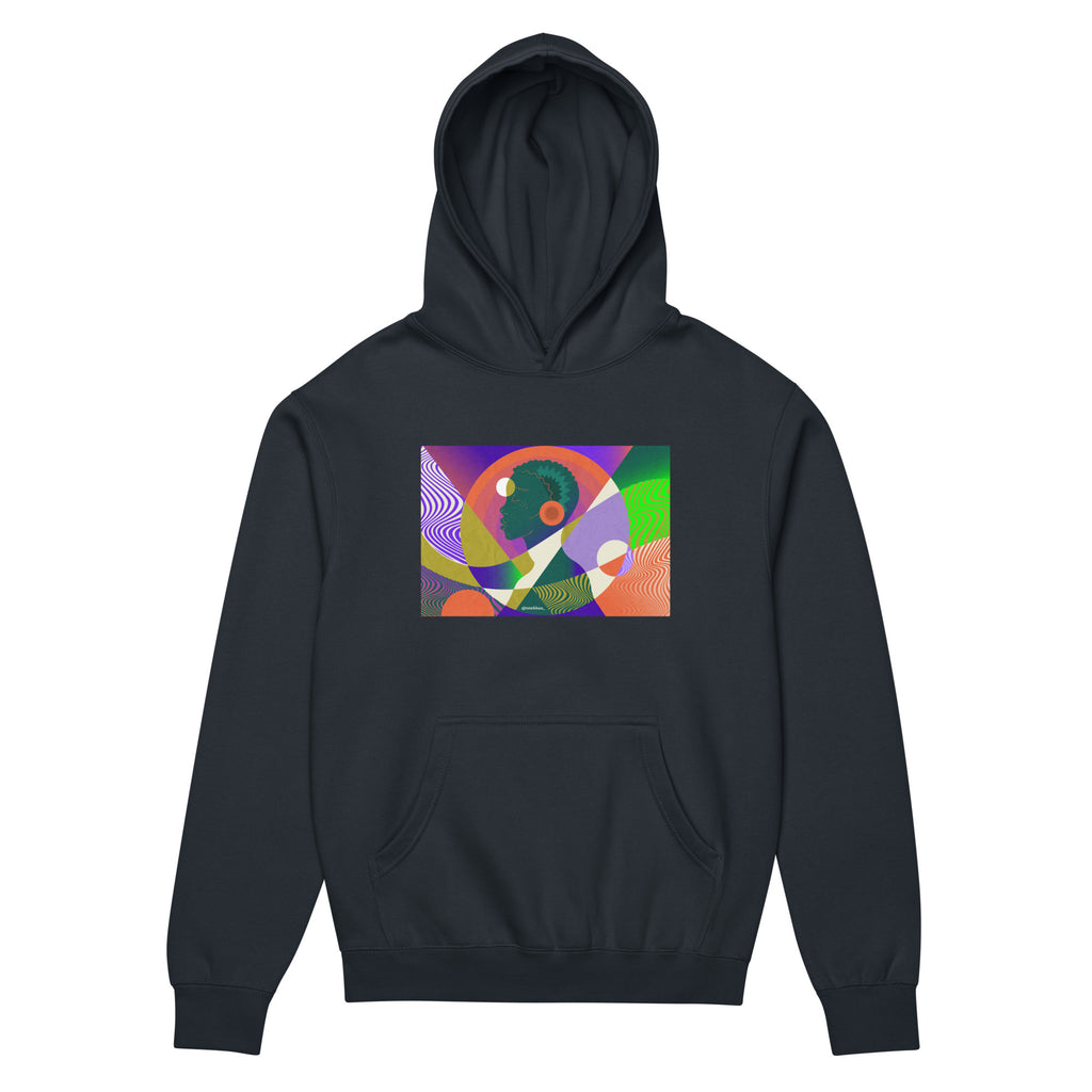 "Shape of Sound" - box hoodie